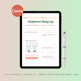 PLR: Postpartum Body Log