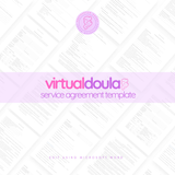 Virtual Doula Service Agreement Template