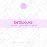 Birth Doula Service Agreement Template