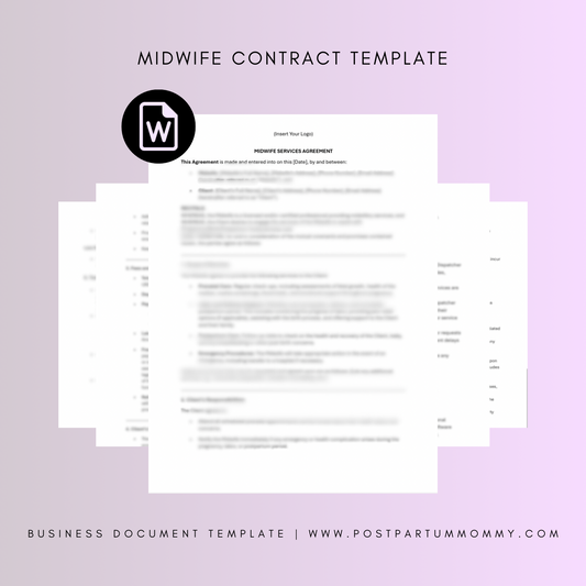 Midwife Contract Template