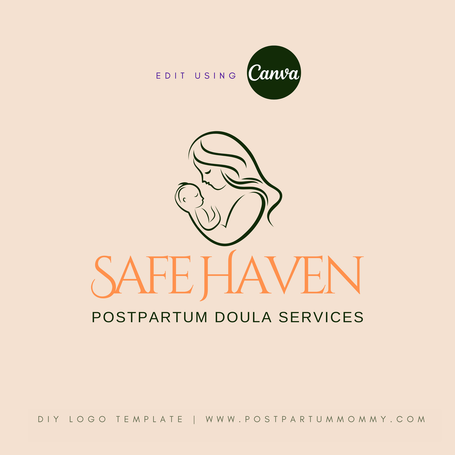 Postpartum Doula DIY Logo