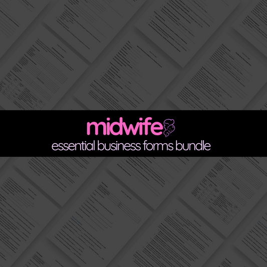 Midwife Essential Business Forms Bundle