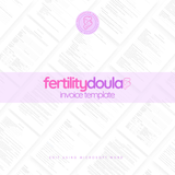 Fertility Doula Invoice Template