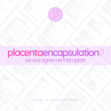 Placenta Encapsulation Specialist Service Agreement Template