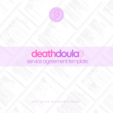 Death Doula Service Agreement Template