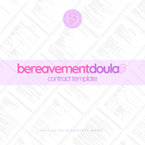 Bereavement Doula Contract Template