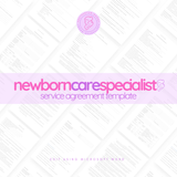 Newborn Care Specialist (NCS) Service Agreement Template