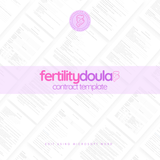 Fertility Doula Contract Template