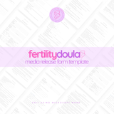 Fertility Doula Media Release Form